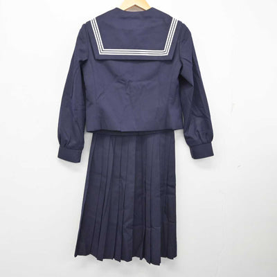 【中古】愛知県 西成東部中学校 女子制服 2点 (セーラー服・スカート) sf076177