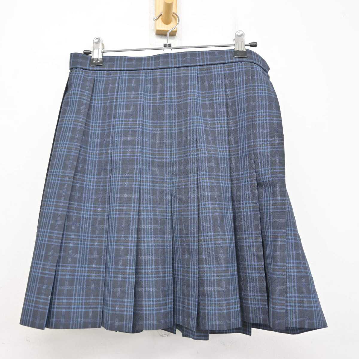 【中古】東京都 立志舎高等学校 女子制服 3点 (ニットベスト・スカート) sf076204