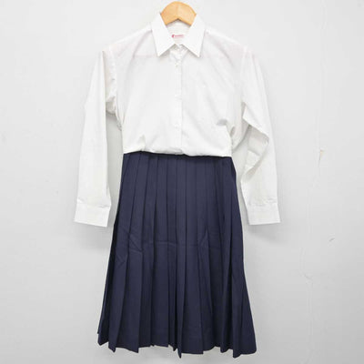 【中古】愛媛県 松山北高等学校 女子制服 2点 (シャツ・スカート) sf076224