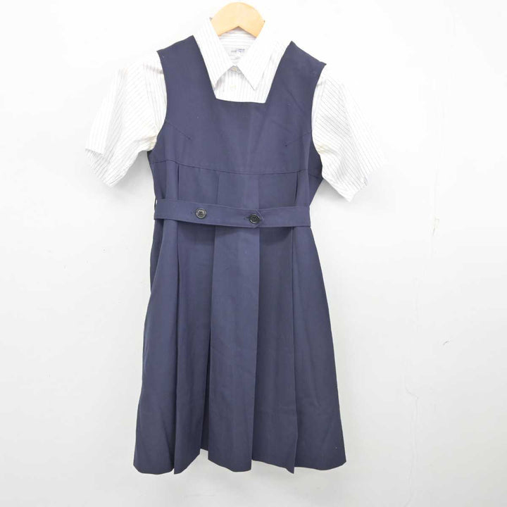 【中古】神奈川県 清泉女学院中学高等学校 女子制服 3点 (シャツ・ジャンパースカート) sf076249 | 中古制服通販パレイド