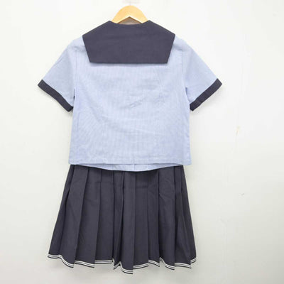 【中古】岡山県 創志学園高等学校 女子制服 4点 (セーラー服・スカート) sf076271