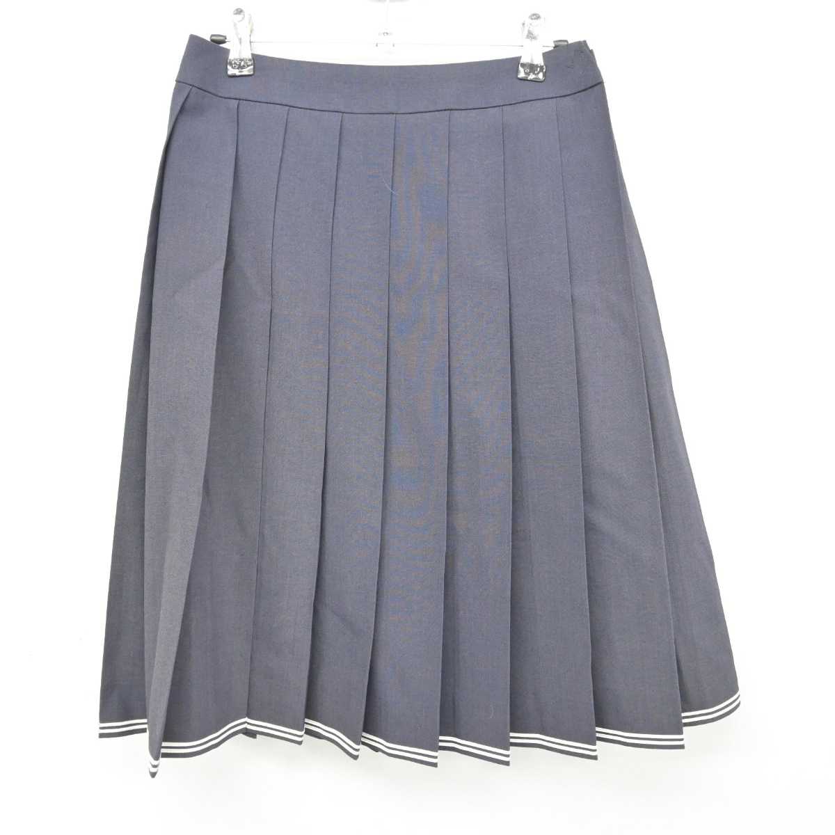 【中古】岡山県 創志学園高等学校 女子制服 3点 (セーラー服・シャツ・スカート) sf076272