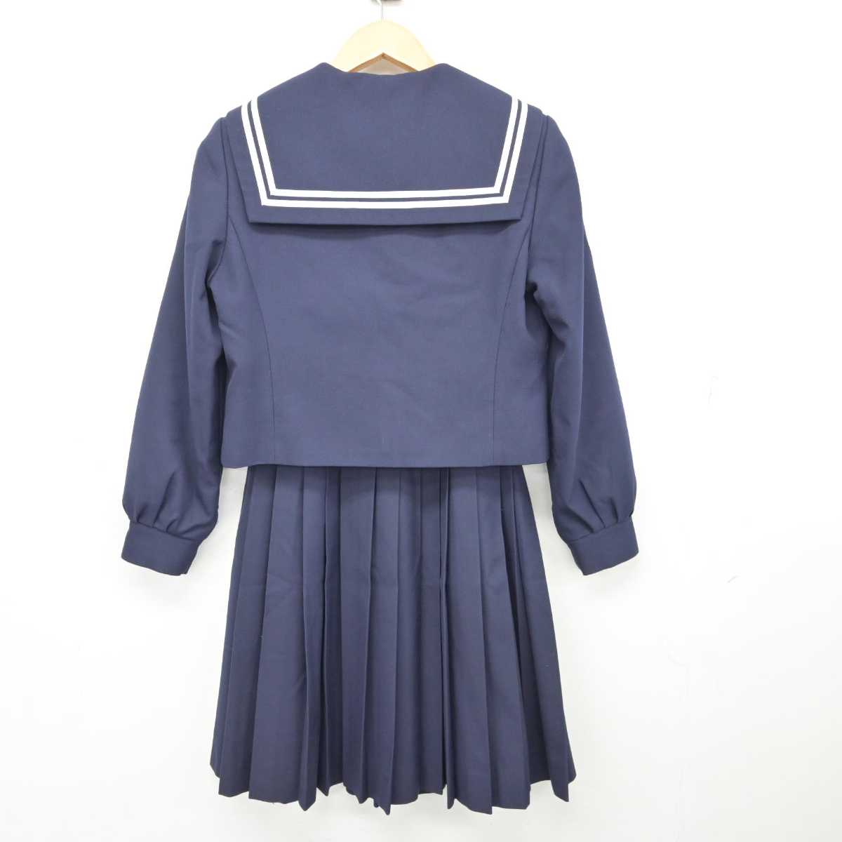 【中古】愛知県 大府中学校 女子制服 3点 (セーラー服・スカート) sf076274