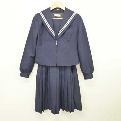 【中古】愛知県 大府中学校 女子制服 2点 (セーラー服・スカート) sf076275