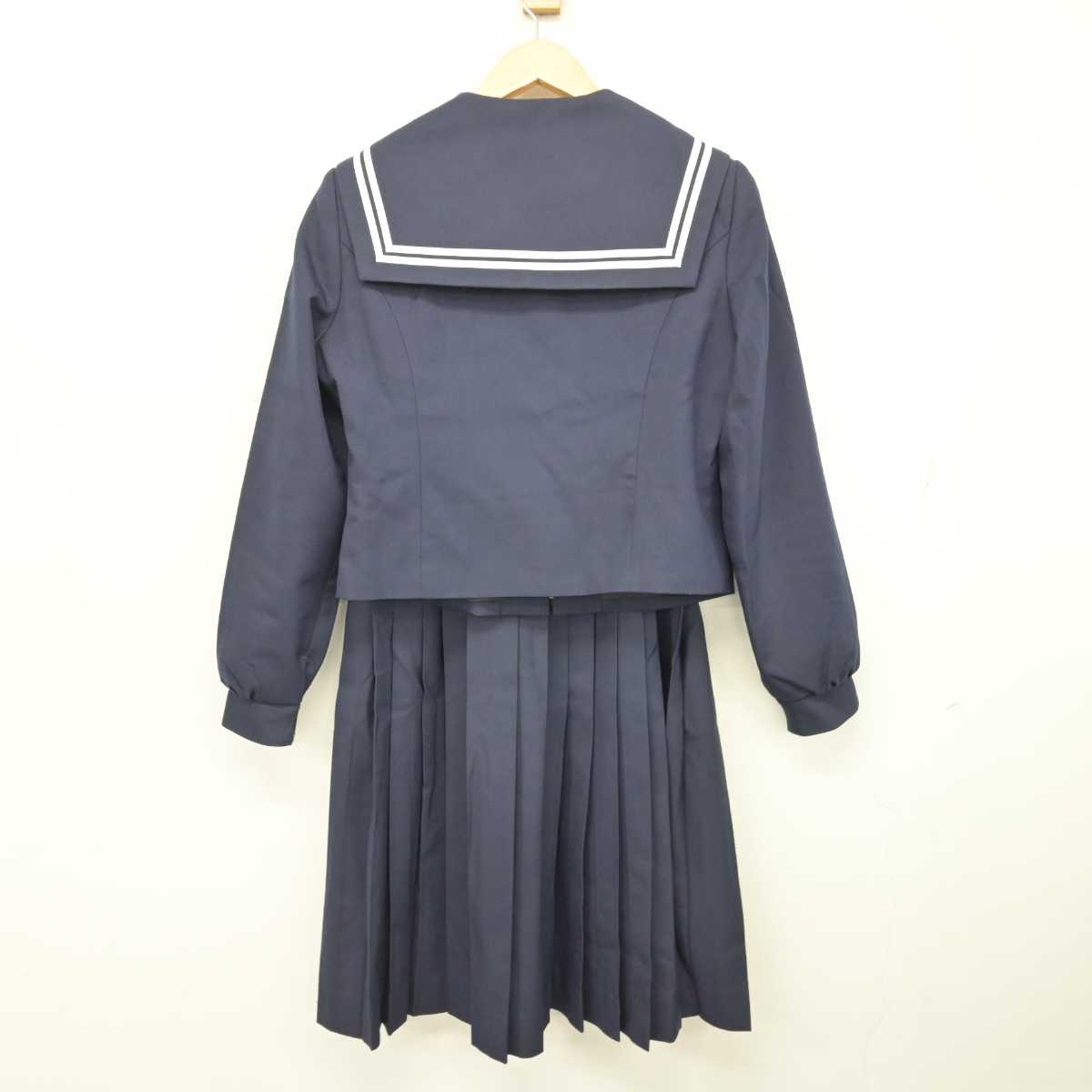 【中古】愛知県 大府中学校 女子制服 2点 (セーラー服・スカート) sf076275