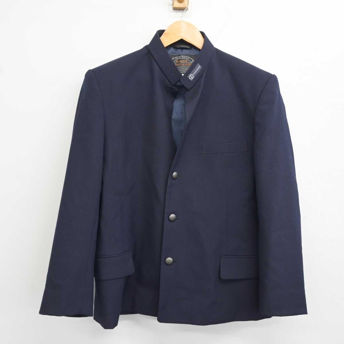 【中古】奈良県 帝塚山中学校・高等学校 男子制服 2点 (学ラン・ズボン) sf076287