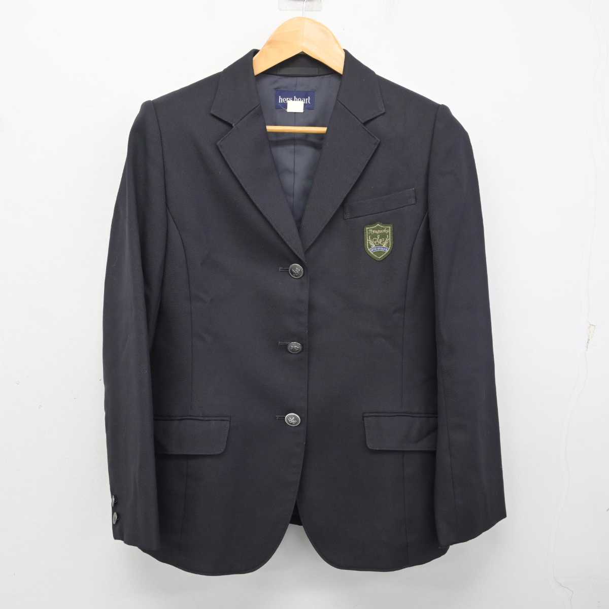 【中古】福岡県 自由ケ丘高等学校 女子制服 3点 (ブレザー・スカート) sf076302