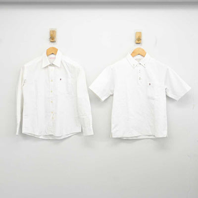 【中古】京都府 加茂川中学校 女子制服 2点 (シャツ・シャツ) sf076310