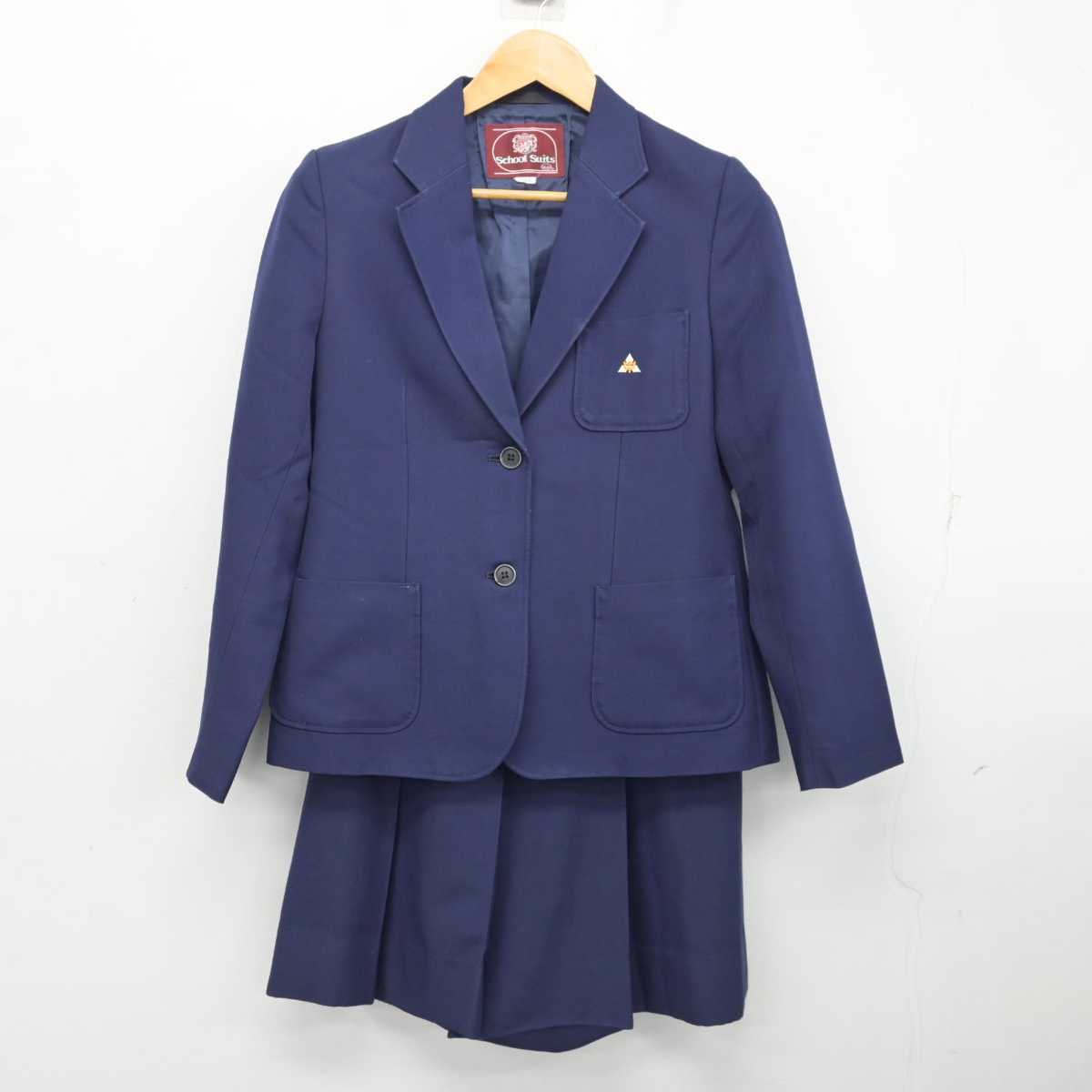 【中古】京都府 加茂川中学校/旧制服 女子制服 2点 (ブレザー・スカート) sf076320