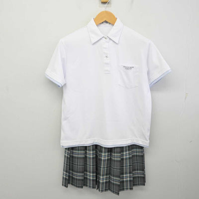 【中古】京都府 京都精華学園高等学校 女子制服 3点 (シャツ・スカート) sf076326