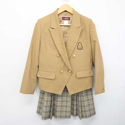 【中古】神奈川県 老松中学校 女子制服 4点 (ブレザー・ベスト・スカート) sf076333