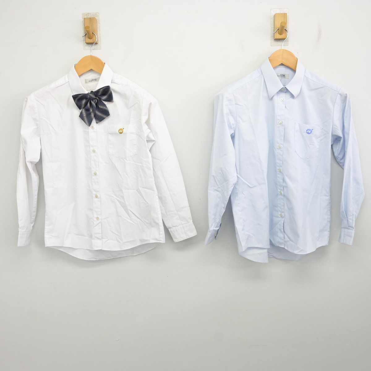 【中古】千葉県 二松學舎大学附属柏中学校 女子制服 3点 (シャツ) sf076354