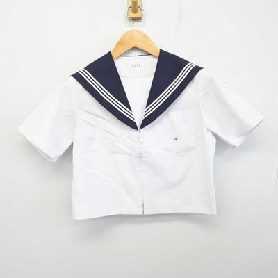 【中古】愛知県 一宮市立木曽川中学校 女子制服 2点 (セーラー服・スカート) sf076398