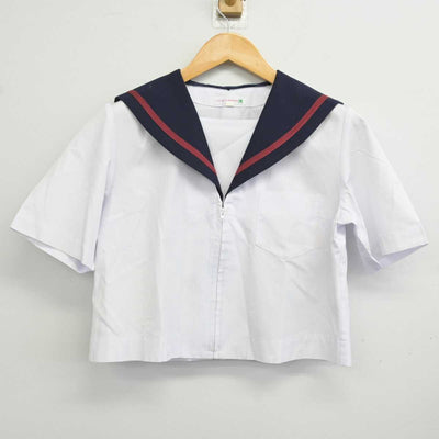 【中古】岐阜県 高富中学校 女子制服 2点 (セーラー服・スカート) sf076406