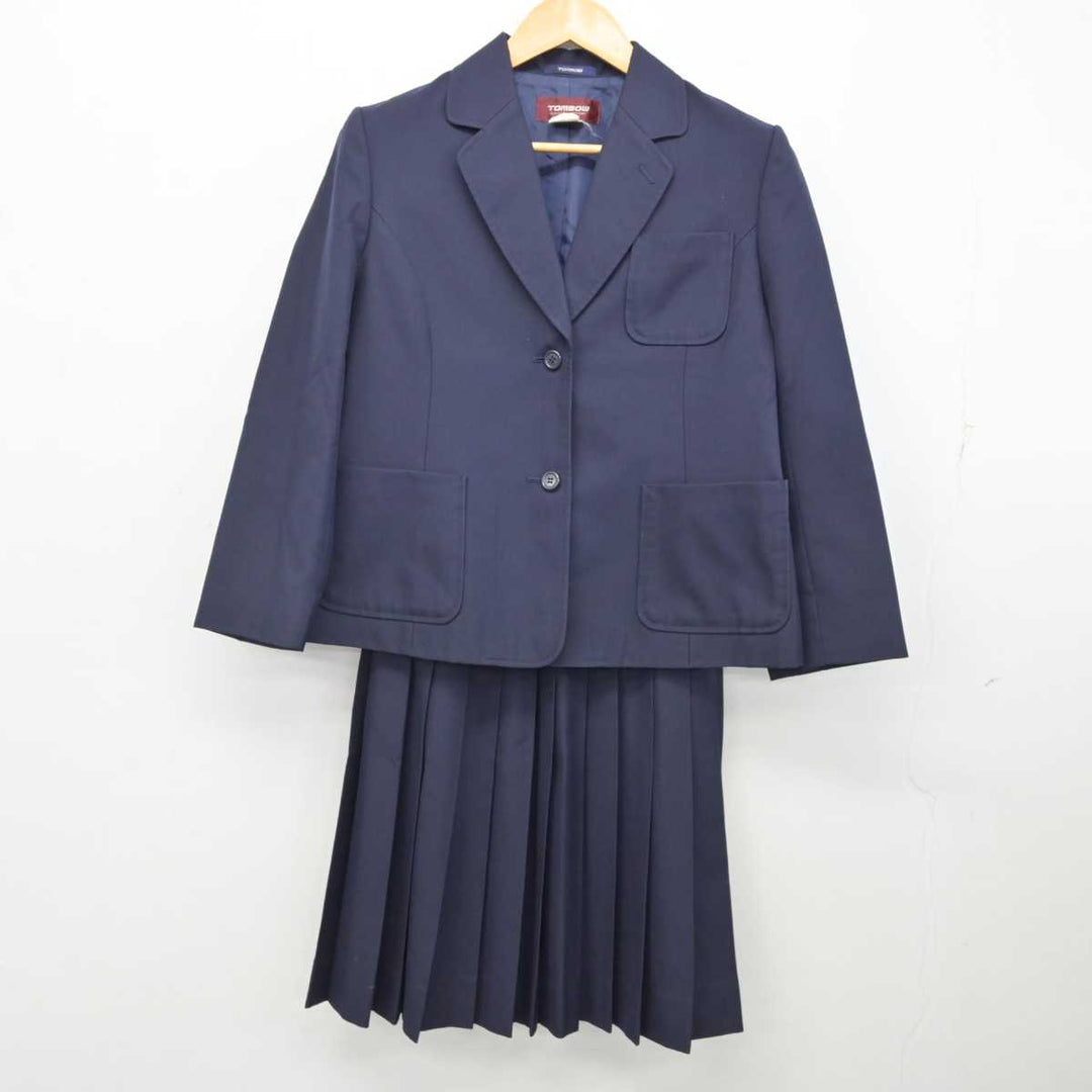 中古】千葉県 幸町第二中学校 女子制服 2点 (ブレザー・スカート 