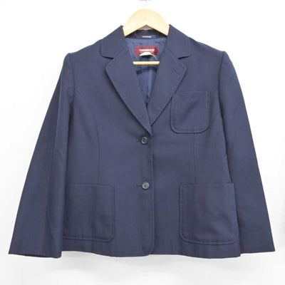 【中古】千葉県 幸町第二中学校 女子制服 2点 (ブレザー・スカート) sf076420