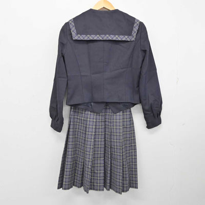 【中古】福岡県 八女学院中学・高等学校 女子制服 3点 (ブレザー・スカート) sf076425