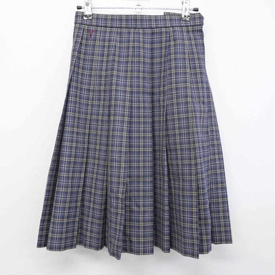 【中古】福岡県 八女学院中学・高等学校 女子制服 3点 (ブレザー・スカート) sf076425