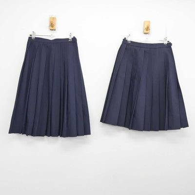 【中古】 学校名不明 女子制服 2点 (スカート・スカート) sf076435