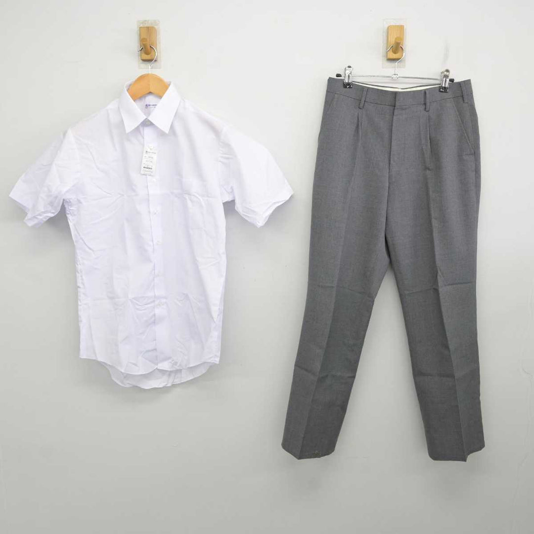 【中古】神奈川県 南林間中学校 男子制服 2点 (シャツ・ズボン) sf076440