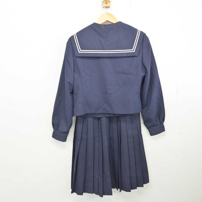 【中古】愛知県 竜海中学校 女子制服 3点 (セーラー服・スカート) sf076441