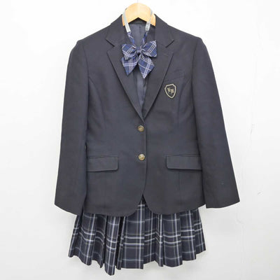 【中古】埼玉県 叡明高等学校 女子制服 4点 (ブレザー・スカート) sf076449