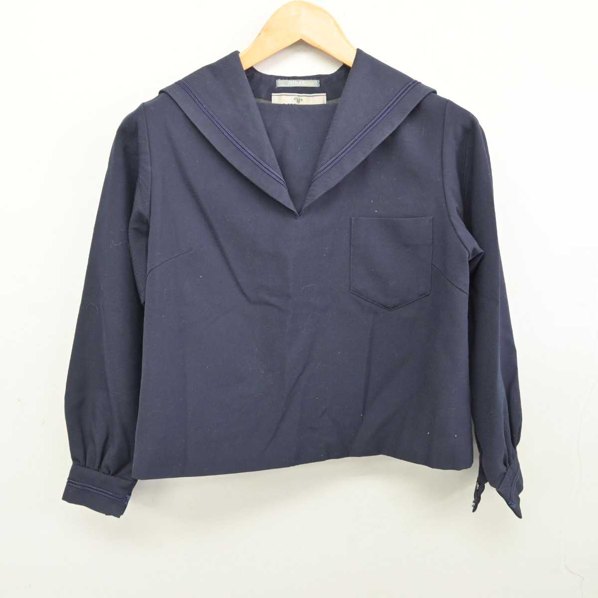 【中古】山口県 山口中央高等学校 女子制服 1点 (セーラー服) sf076453