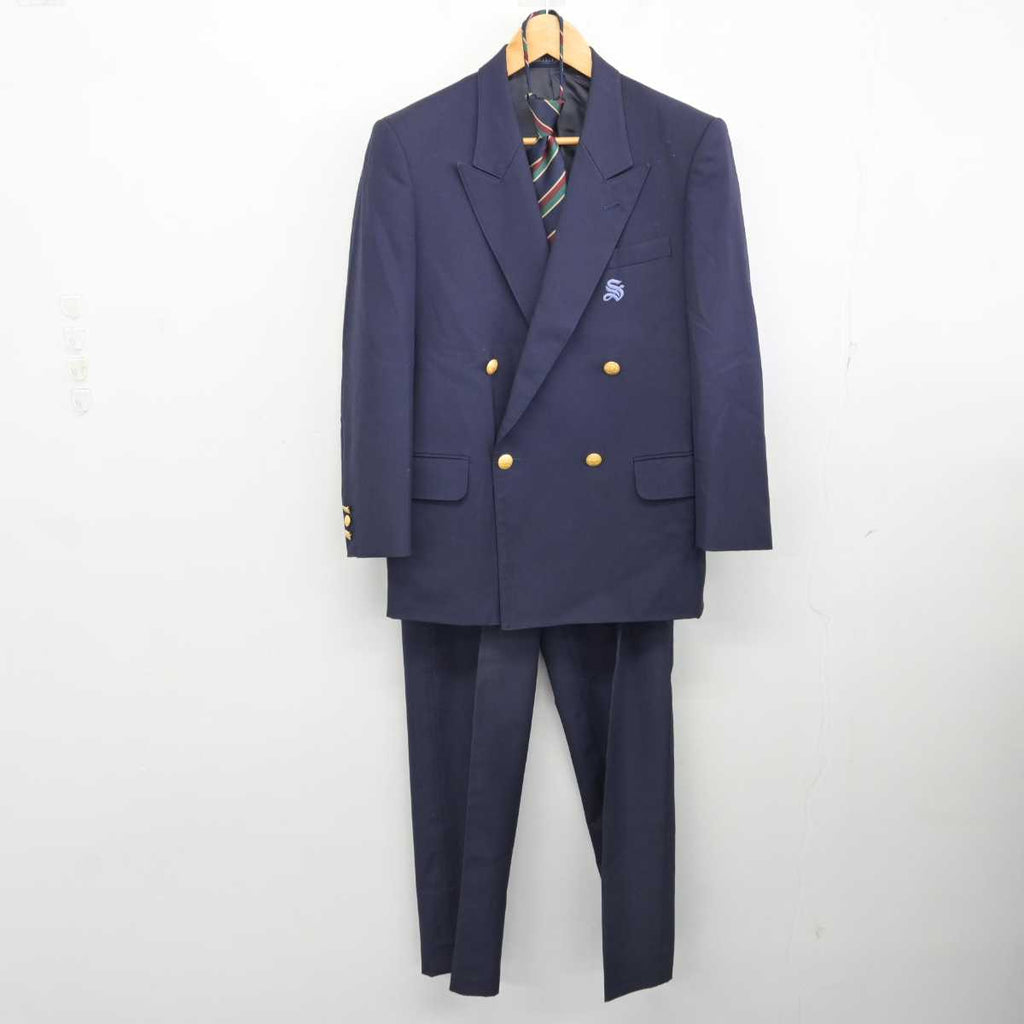 【中古】山口県 西京高等学校 男子制服 3点 (ブレザー・ズボン) sf076457 | 中古制服通販パレイド