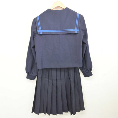 【中古】山口県 平川中学校 女子制服 2点 (セーラー服・スカート) sf076466