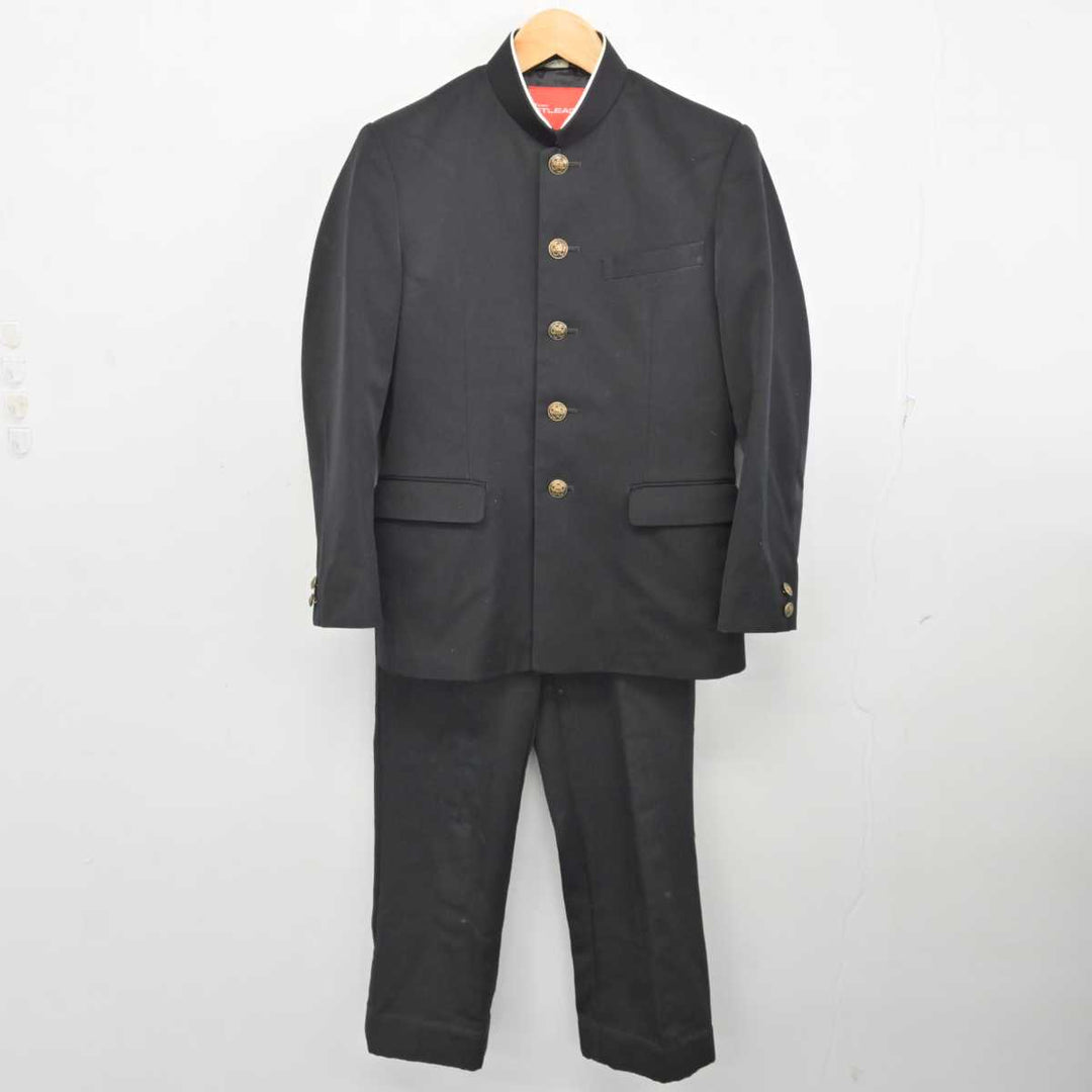 中古】山口県 平川中学校 男子制服 2点 (学ラン・ズボン