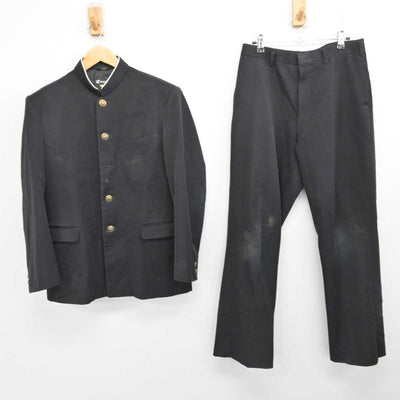 【中古】山口県 平川中学校 男子制服 2点 (学ラン・ズボン) sf076468