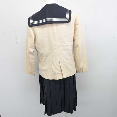 【中古】東京都 目白研心高等学校 女子制服 3点 (ブレザー・セーラー服・スカート) sf076470