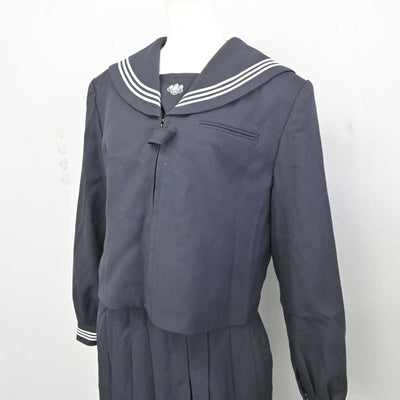 【中古】東京都 目白研心高等学校 女子制服 3点 (ブレザー・セーラー服・スカート) sf076470