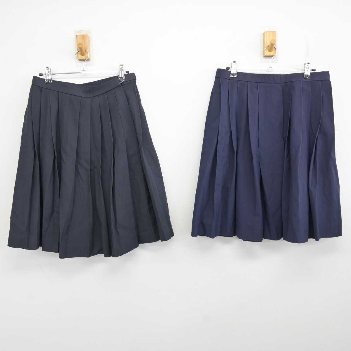 【中古】東京都 目白研心高等学校 女子制服 2点 (スカート・スカート) sf076471