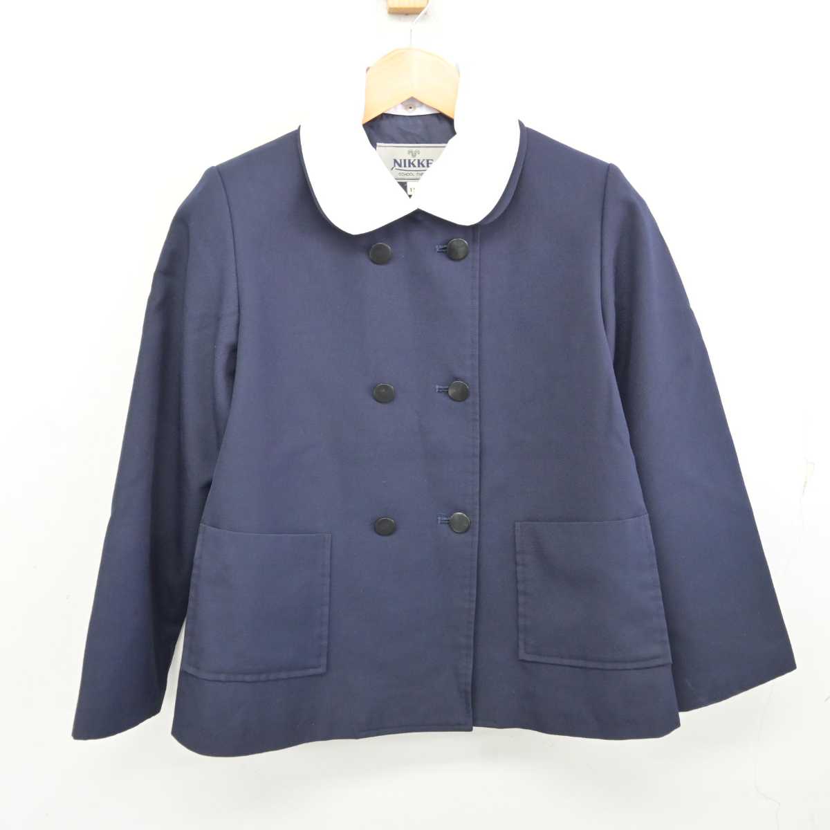 【中古】岡山県 吉備中学校 女子制服 2点 (ブレザー・スカート) sf076473