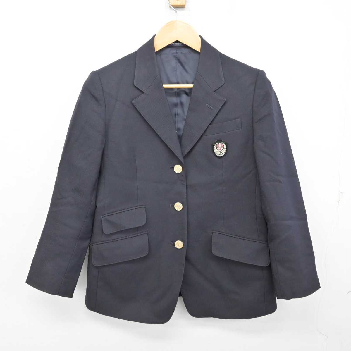 【中古】愛知県 愛知高等学校 女子制服 3点 (ブレザー・シャツ) sf076500