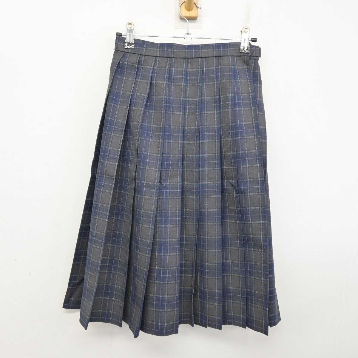 【中古】宮城県 都城農業高等学校 女子制服 4点 (ブレザー・シャツ・スカート) sf076513