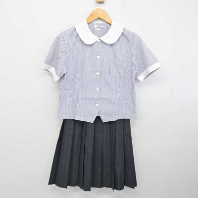 【中古】宮城県 都城農業高等学校 女子制服 2点 (シャツ・スカート) sf076515