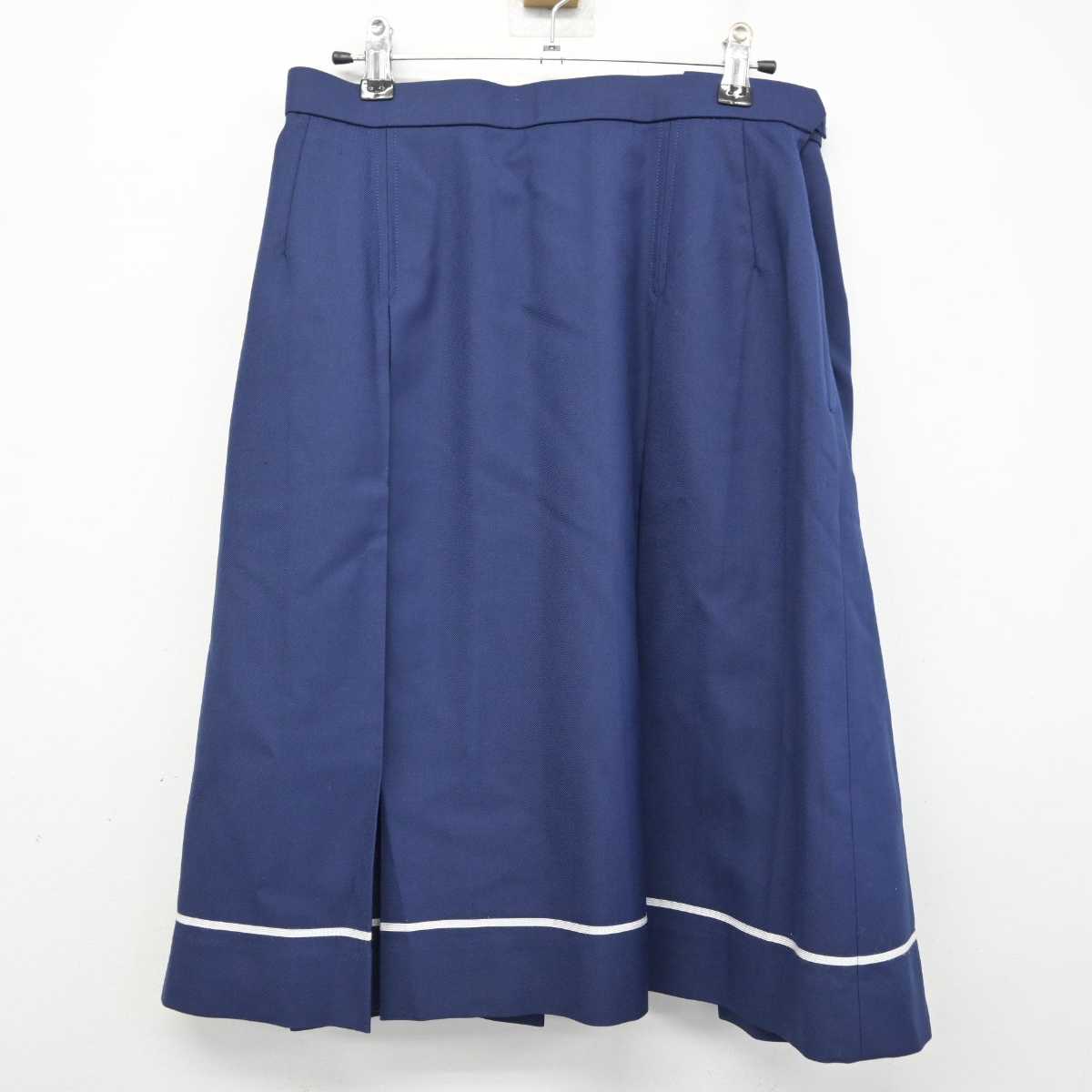 【中古】福岡県 久留米信愛高等学校 女子制服 4点 (ブレザー・シャツ・スカート) sf076529