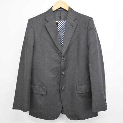 【中古】愛知県 杜若高等学校 男子制服 3点 (ブレザー・ズボン) sf076538