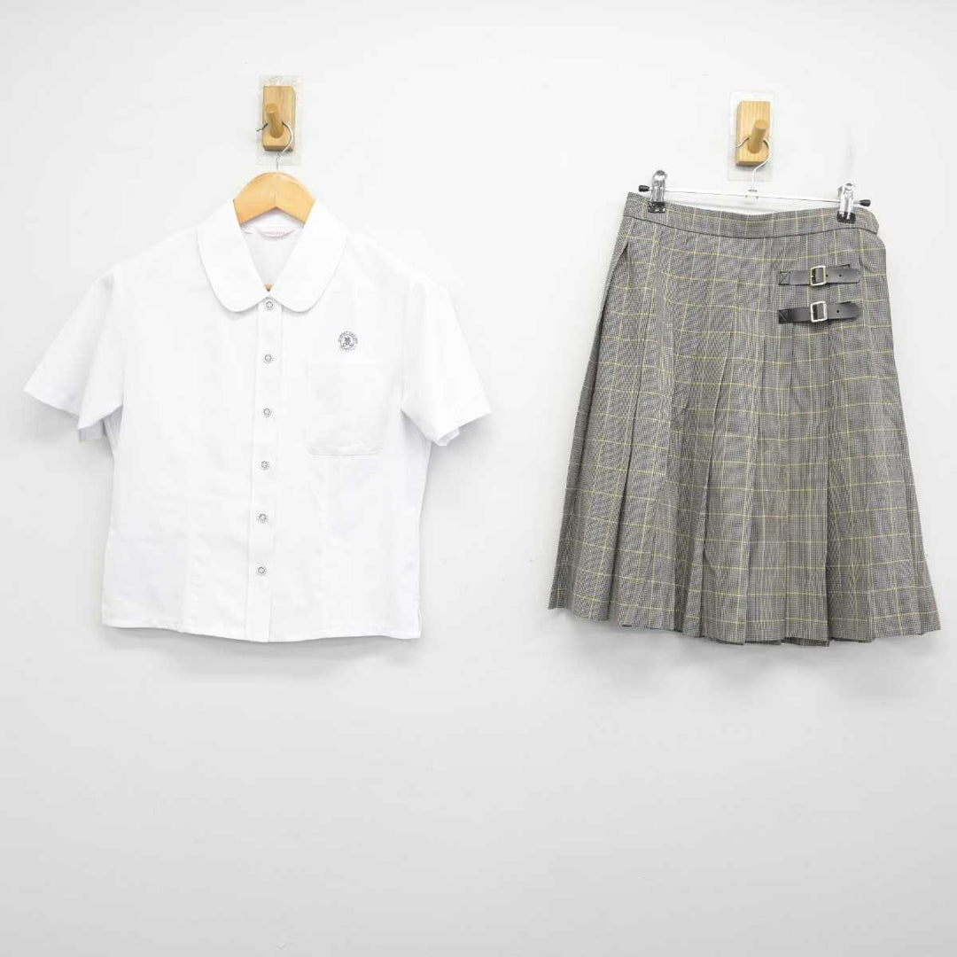 中古】福岡県 久留米学園高等学校 女子制服 3点 (シャツ・スカート) sf076541 | 中古制服通販パレイド