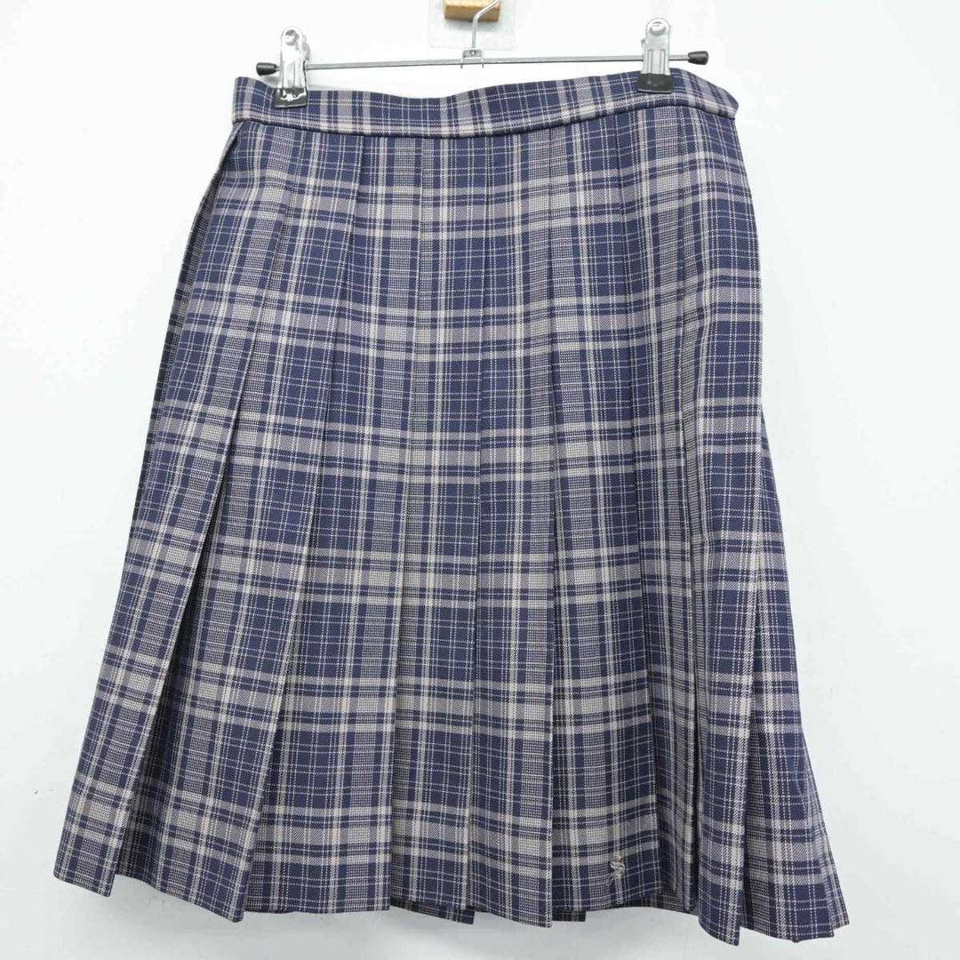 中古】神奈川県 相模女子大学高等部 女子制服 2点 (ニット・スカート) sf076551 | 中古制服通販パレイド