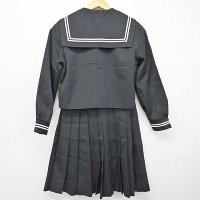 【中古】静岡県 三島市立北上中学校 女子制服 2点 (セーラー服・スカート) sf076557