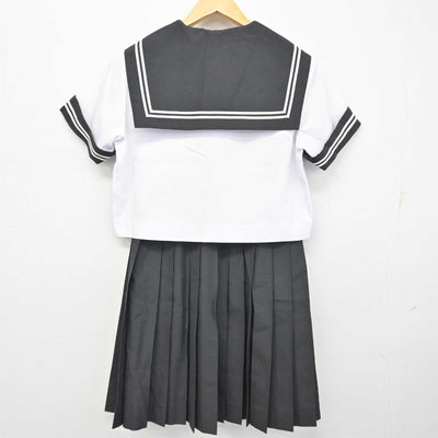 【中古】静岡県 三島市立北上中学校 女子制服 3点 (セーラー服・セーラー服・スカート) sf076558