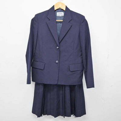 【中古】兵庫県 姫路西高等学校 女子制服 3点 (ブレザー・ベスト・スカート) sf076561