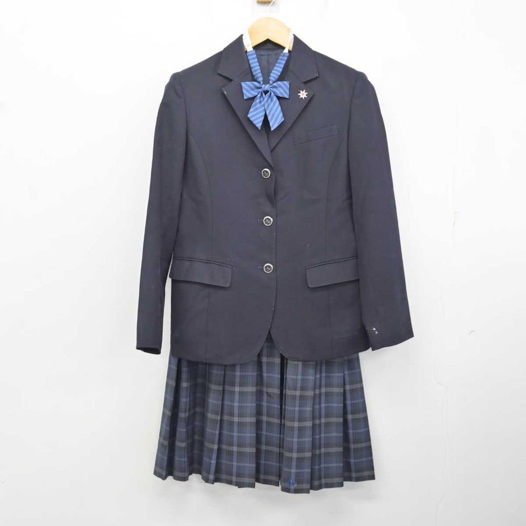 US657-2 (中古) 新潟県 分水高校 男子学生服 上下セット /指定品