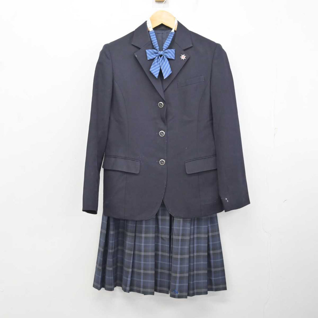 注文 【新中古品】北九州市中学校標準服（ブレザー上下着）