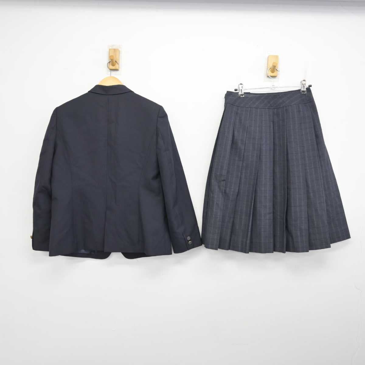 【中古】大阪府 八尾北高等学校 女子制服 4点 (ブレザー・スカート・スカート) sf076576