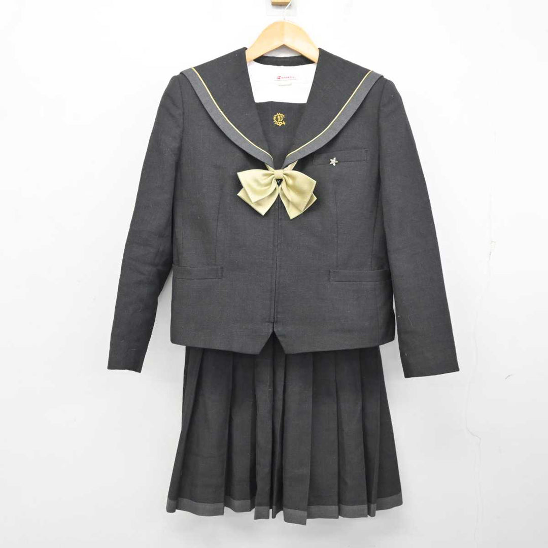 【中古】山形県 山本学園高等学校 女子制服 5点 (セーラー服・ブラウス・スカート) sf076579