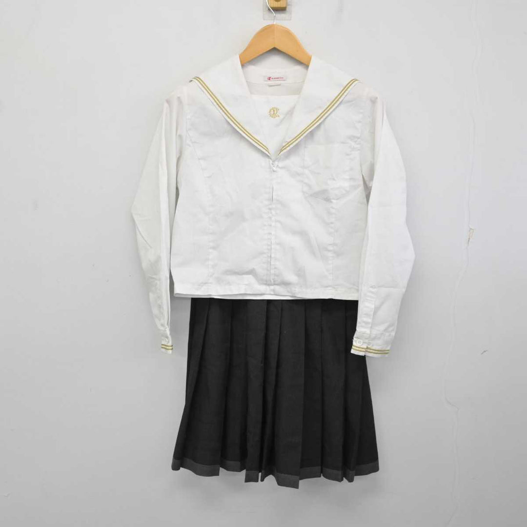 中古】山形県 山本学園高等学校 女子制服 5点 (セーラー服・ブラウス・スカート) sf076579 | 中古制服通販パレイド